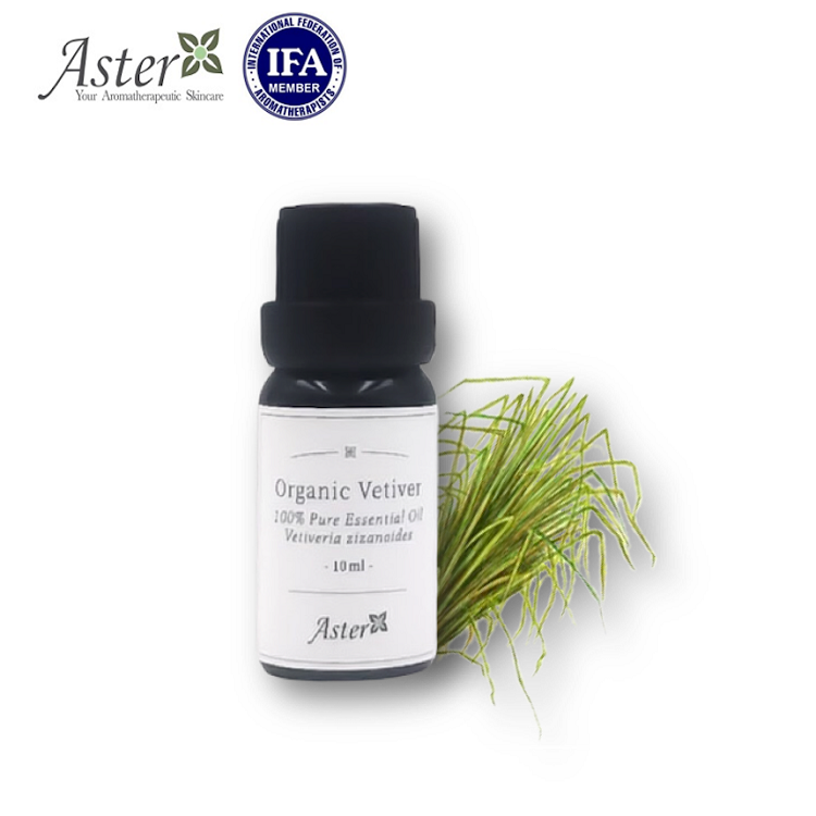 Aster Aroma 有機岩蘭草香薰精油 (Vetiveria zizanioides) 10ml